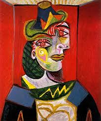 Portrait de Dora Maar par Pablo Picasso. 100% peint à la main. À l ...